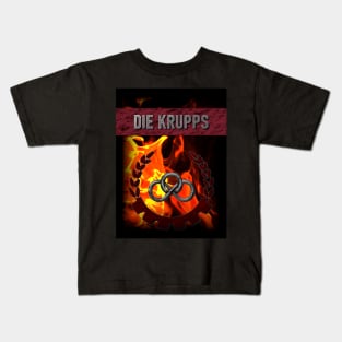 Die Krupps - On Fire. Kids T-Shirt